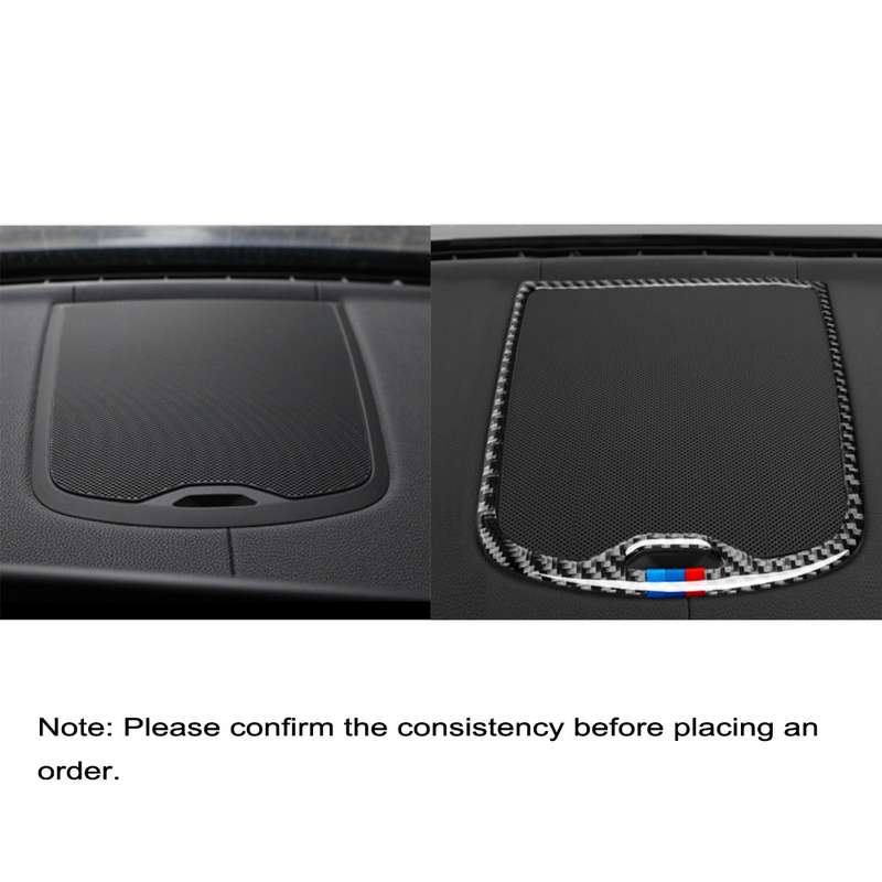 Car Carbon Fiber Dashboard 3-color Decorative Sticker for BMW G01 X3 2018-2020 / G02 X4 2019-2020, L