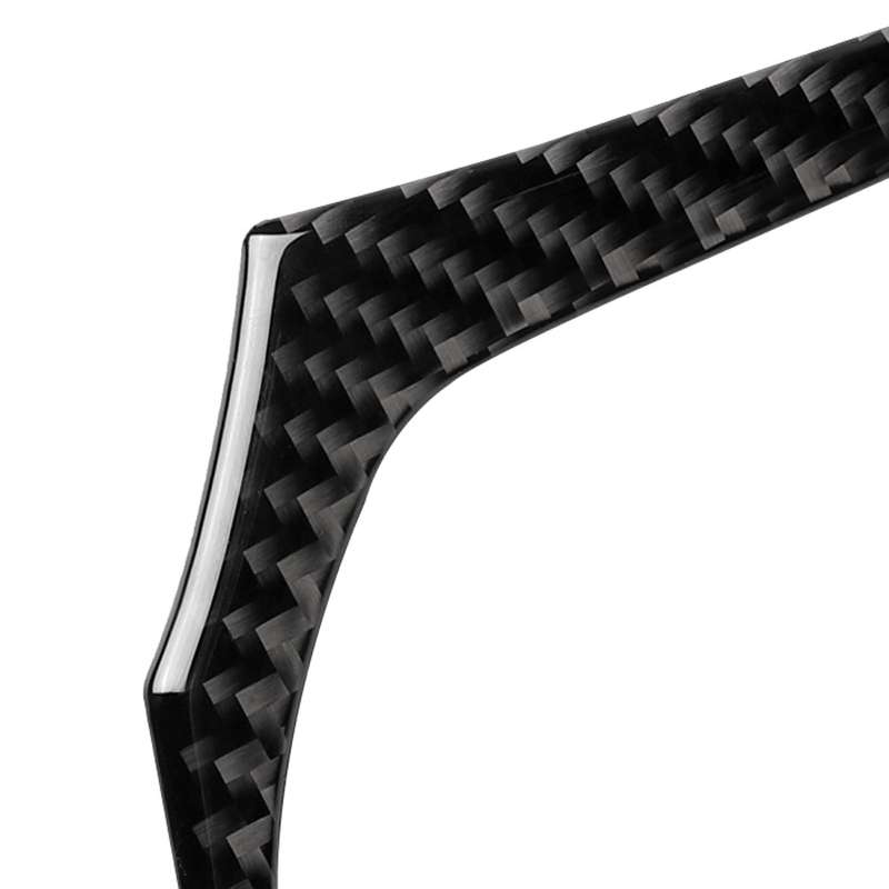 2 in 1 Car Carbon Fiber Steering Wheel Below Decorative Sticker for BMW G01 X3 2018-2020 / G02 X4 20