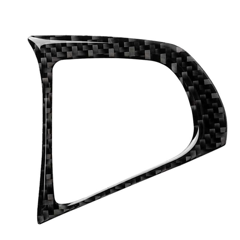 2 in 1 Car Carbon Fiber Steering Wheel Button Solid Color B Decorative Sticker for BMW G01 X3 2018-2