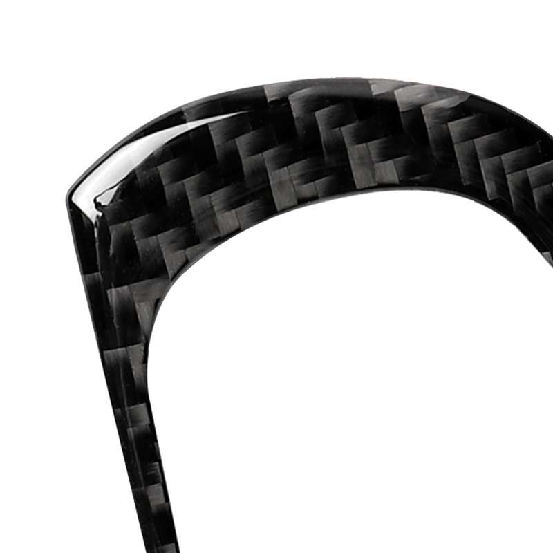 2 in 1 Car Carbon Fiber Steering Wheel Button Solid Color B Decorative Sticker for BMW G01 X3 2018-2
