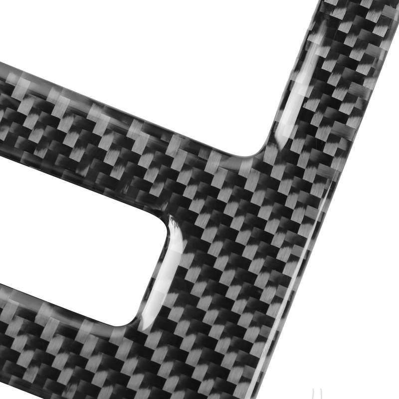 Car Carbon Fiber Central Armrest Panel Decorative Sticker for Subaru BRZ / Toyota 86 2017-2019, Left