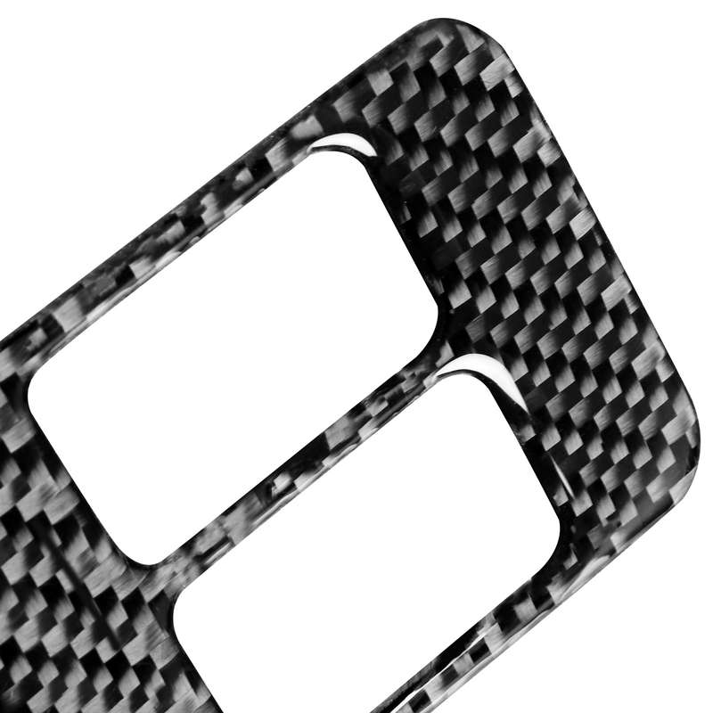 Car Carbon Fiber Seat Heating Button A Decorative Sticker for Subaru BRZ / Toyota 86 2017-2019, Left