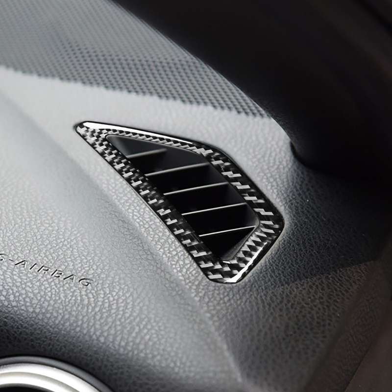 2 in 1 Car Carbon Fiber Two Sides Air Outlet Decorative Sticker for Subaru BRZ / Toyota 86 2017-2019