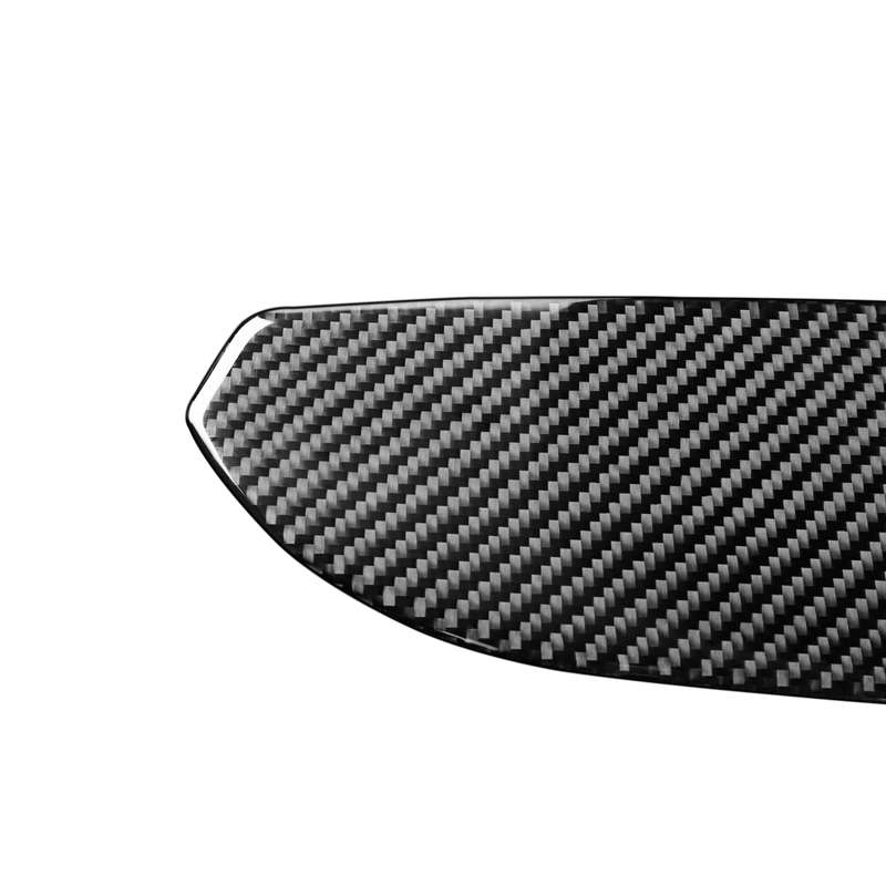 4 PCS / Set Carbon Fiber Car Door Armrest Panel Decorative Sticker for Toyota Tundra 2014-2018, Left