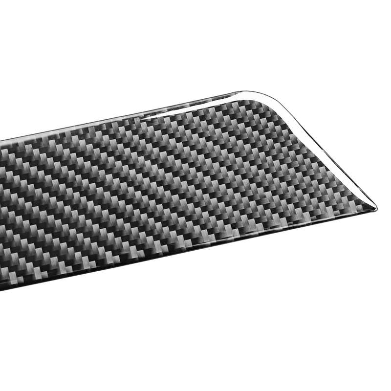 3 PCS / Set Carbon Fiber Car Center Console Decorative Sticker for Toyota Tundra 2014-2018, Left Dri