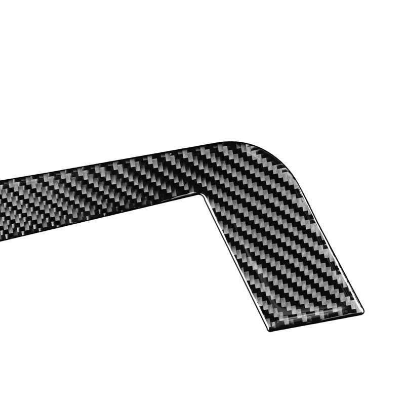 2 PCS / Set Carbon Fiber Car Central Control Gear Side Decorative Sticker for Toyota Tundra 2014-201