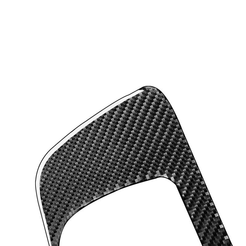 4 PCS / Set Carbon Fiber Car Door Inner Handle Decorative Sticker for Toyota Tundra 2014-2018, Left