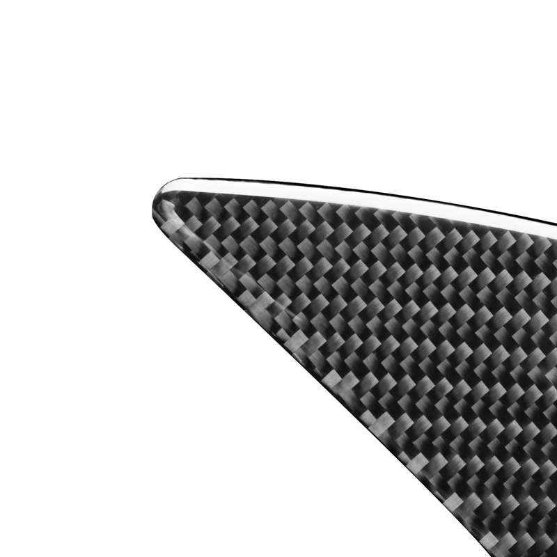 2 PCS / Set Carbon Fiber Car A-pillar Speaker Panel Decorative Sticker for Toyota Tundra 2014-2018,