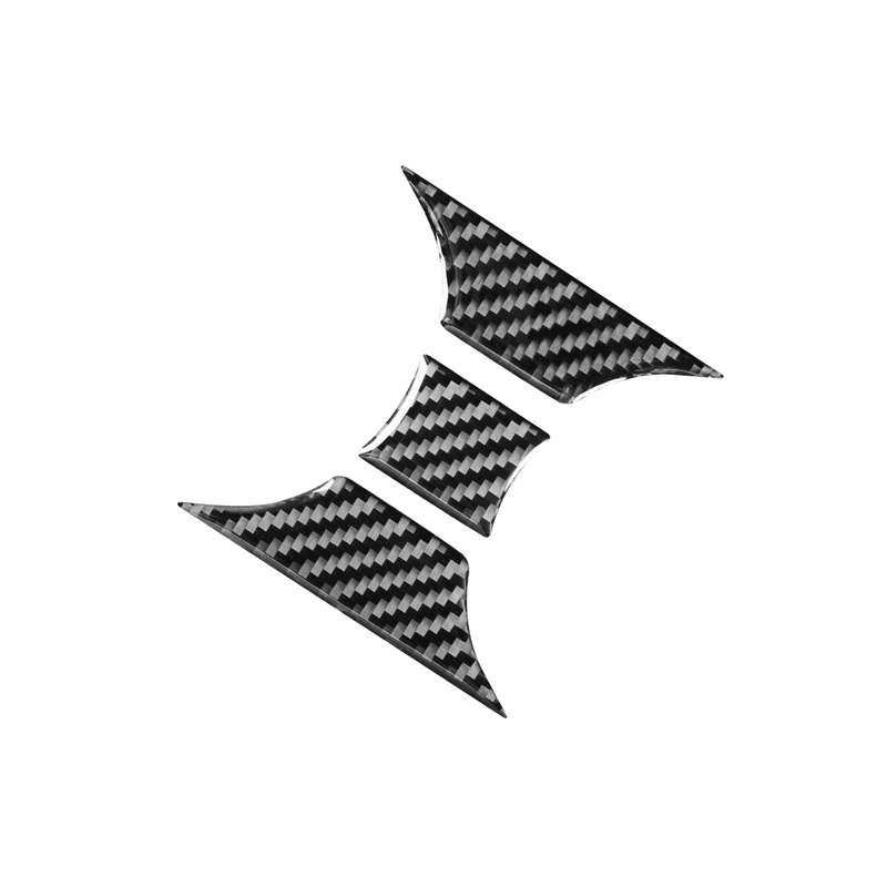 5 PCS / Set Carbon Fiber Car Central Control Cup Holder Panel Decorative Sticker for Toyota Tundra 2