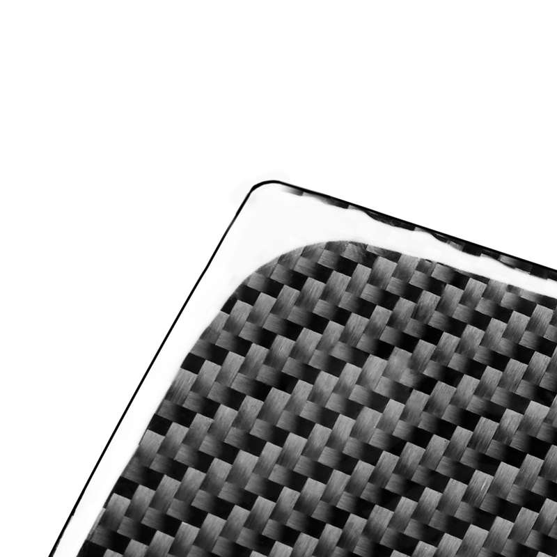 4 PCS / Set Carbon Fiber Car Rear Seat Adjustment Panel Decorative Sticker for Toyota Tundra 2014-20
