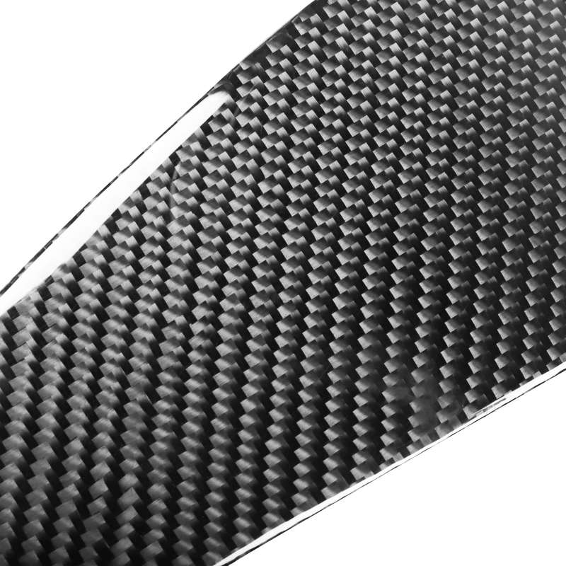 2 PCS / Set Carbon Fiber Car Lamp Eyebrow Decorative Sticker for Ford Mondeo MK4 2007-2013, Drop Glu