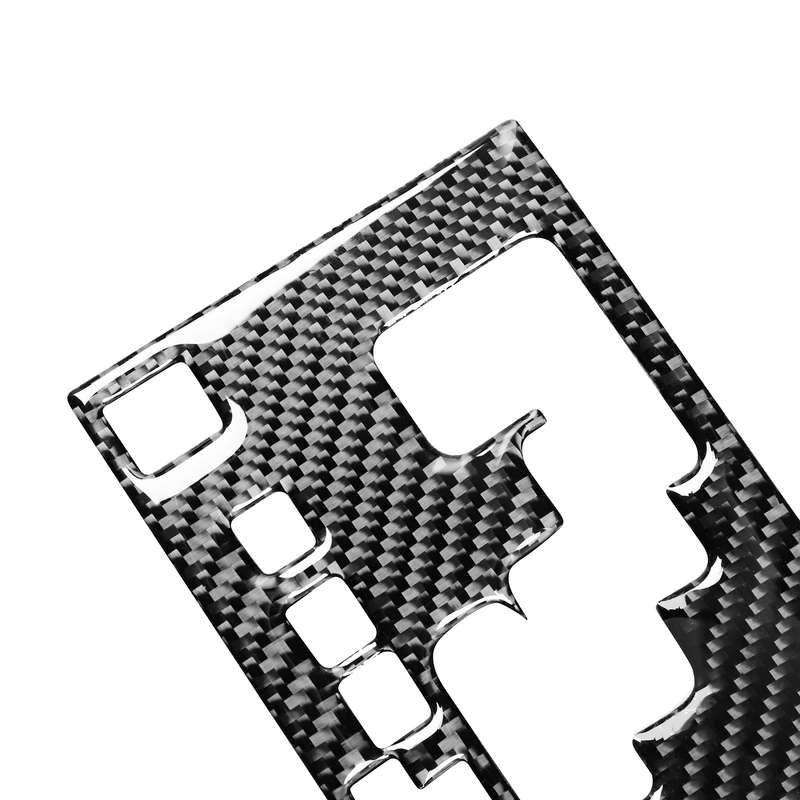 Carbon Fiber Car Gear Panel Decorative Sticker for Toyota 4Runner 2010-2020, Suitable for Left Drivi