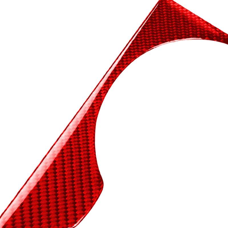 Carbon Fiber Car Rear Seat Speaker Decorative Sticker for Nissan GTR R35 2008-2016, Left and Right D