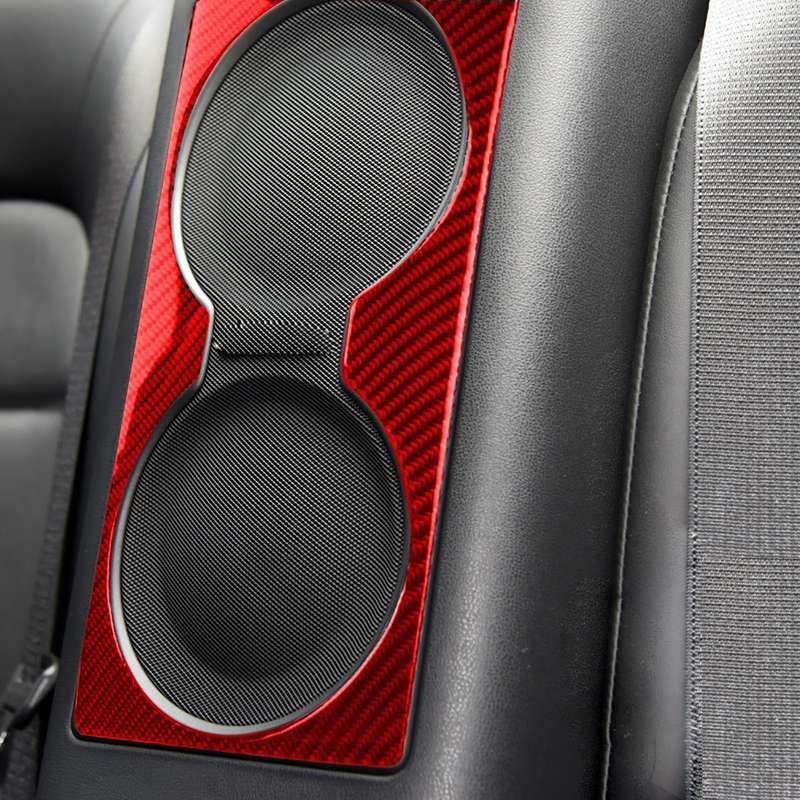 Carbon Fiber Car Rear Seat Speaker Decorative Sticker for Nissan GTR R35 2008-2016, Left and Right D
