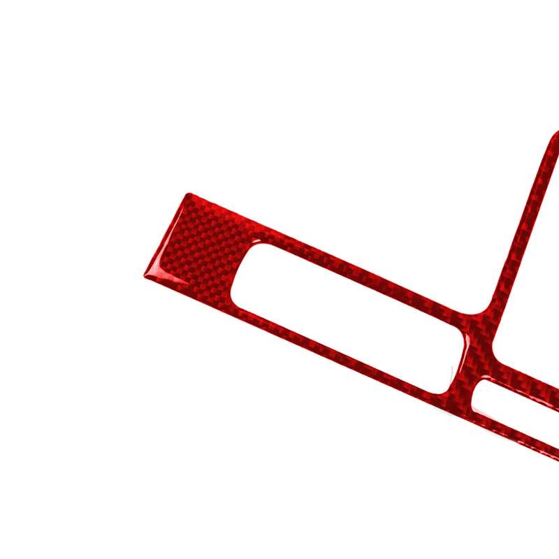 Carbon Fiber Car Navigation Display Frame Decorative Sticker for Nissan GTR R35 2008-2016, Left Driv