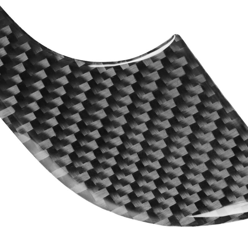 Carbon Fiber Car Co-pilot Storage Box Set Decorative Sticker for Dodge Challenger 2015 to Now, Left