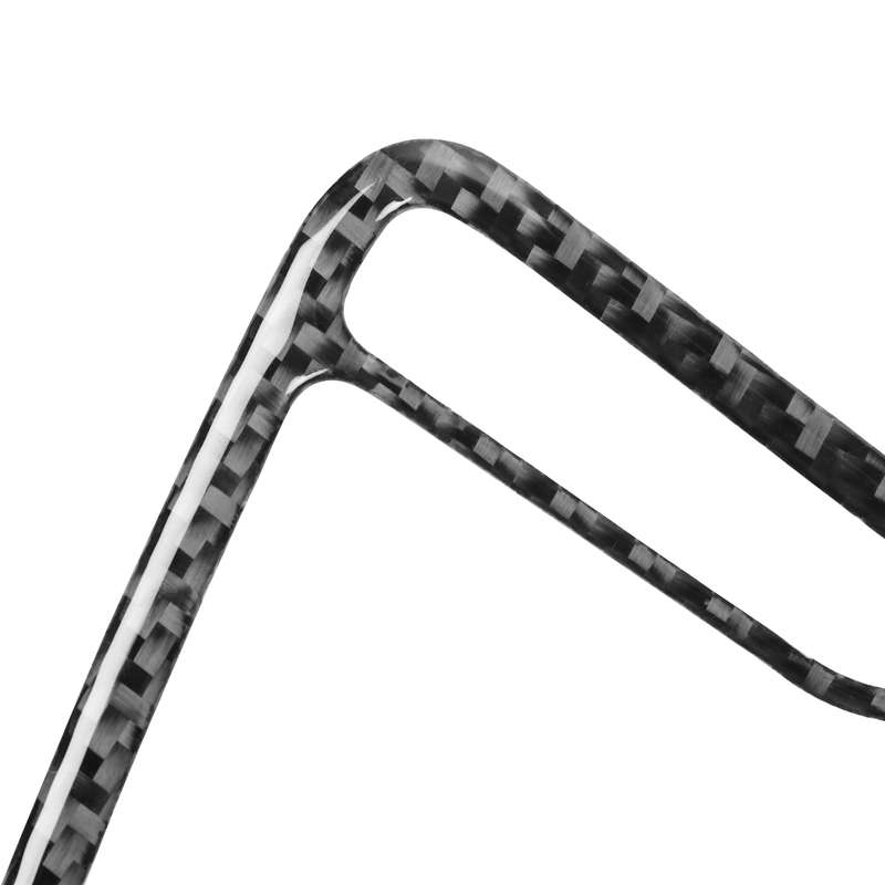 Carbon Fiber Car Instrument Left Air Outlet Decorative Sticker for Dodge Challenger 2015 to Now, Lef