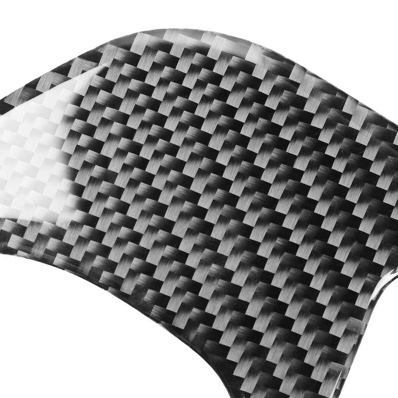 3 PCS / Set Carbon Fiber Car Central Control Gear Decorative Sticker for Dodge Challenger 2015 to No