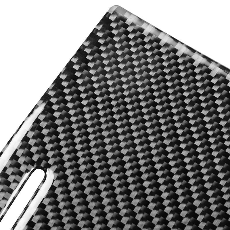 2 PCS / Set Carbon Fiber Car Reading Light Panel Decorative Sticker for Dodge Challenger 2015 to Now