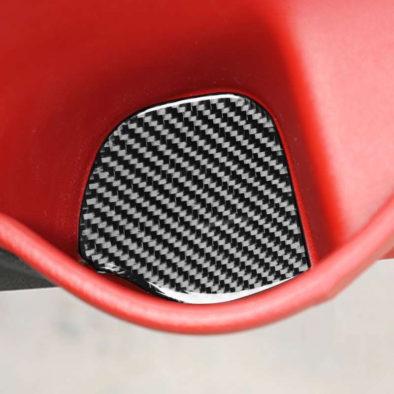 11 PCS / Set Carbon Fiber Car Door Slot Pad Decorative Sticker for Dodge Challenger 2015 to Now, Lef