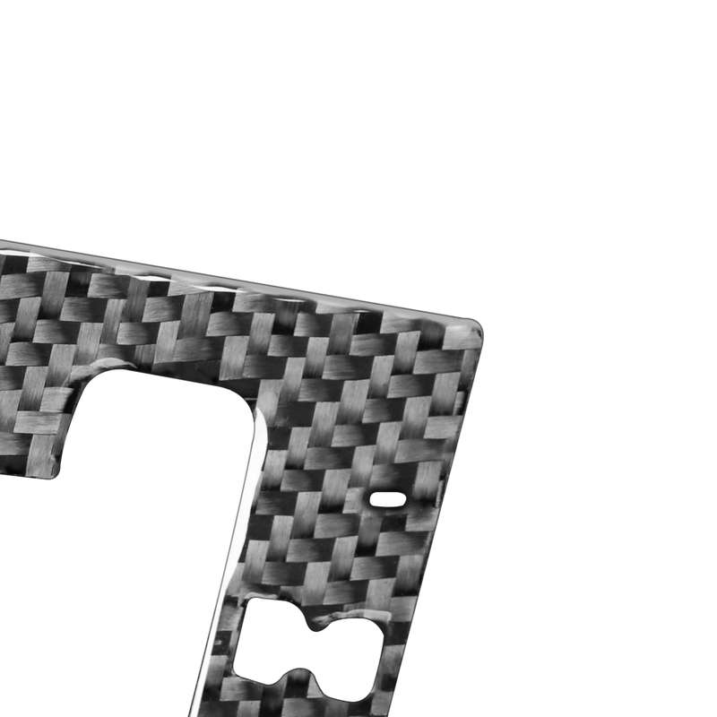 Carbon Fiber Car Gear Panel B Version Decorative Sticker for Lexus GS 2006-2011,Left Drive
