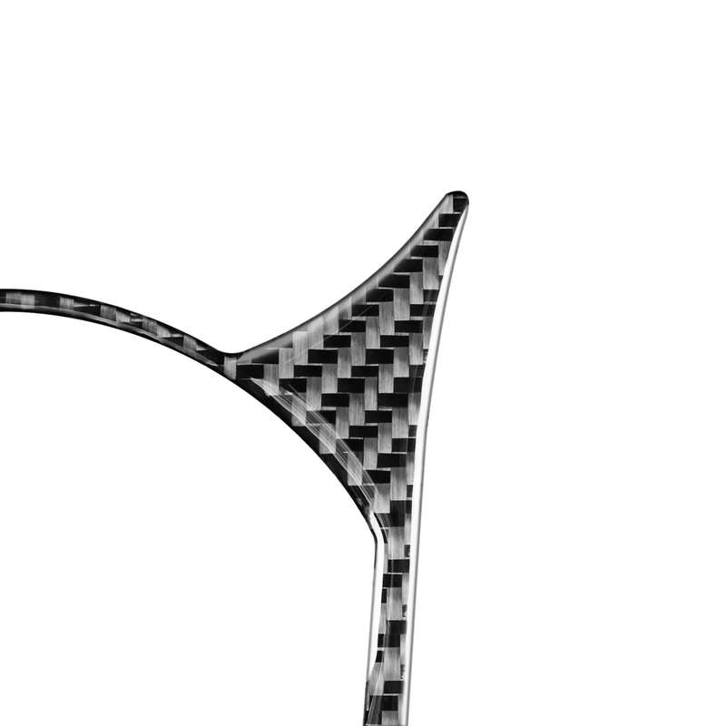 Carbon Fiber Car Dashboard Trim Decorative Sticker for Lexus GS 2006-2011,Left and Right Drive Unive