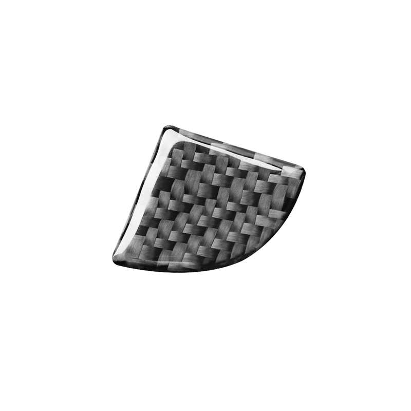 2 PCS / Set Carbon Fiber Car Storage Box Switch Decorative Sticker for Lexus GS 2006-2011,Left Drive