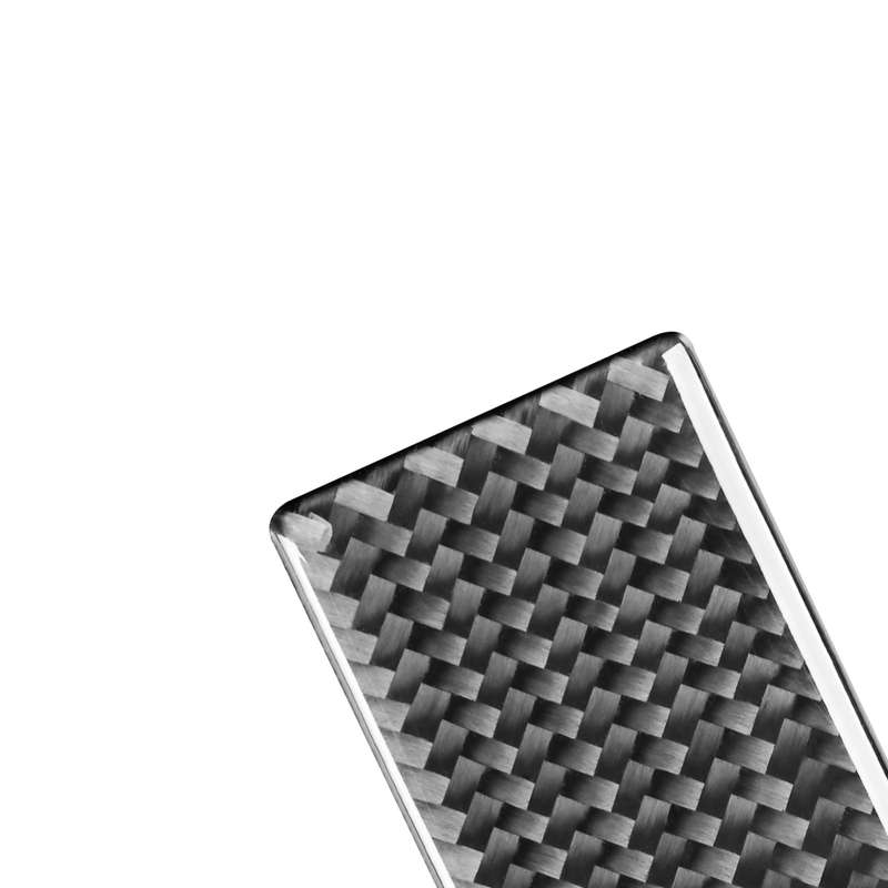 2 PCS / Set Carbon Fiber Car Glove Box Opening Frame Decorative Sticker for Honda CRV 2007-2011,Righ