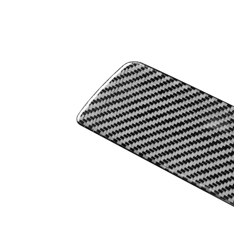 4 PCS / Set Carbon Fiber Car Interior Door Panel Trim Decorative Sticker for Honda CRV 2007-2011,Lef