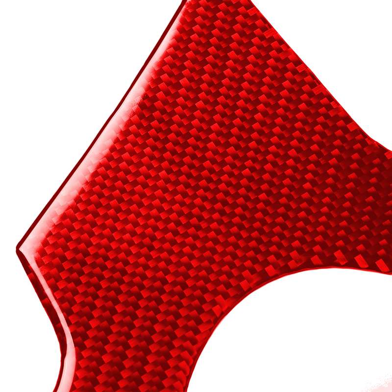 3 PCS / Set Carbon Fiber Car Gear Box Panel Decorative Sticker for Alfa Romeo Giulia 2017-2019,Left