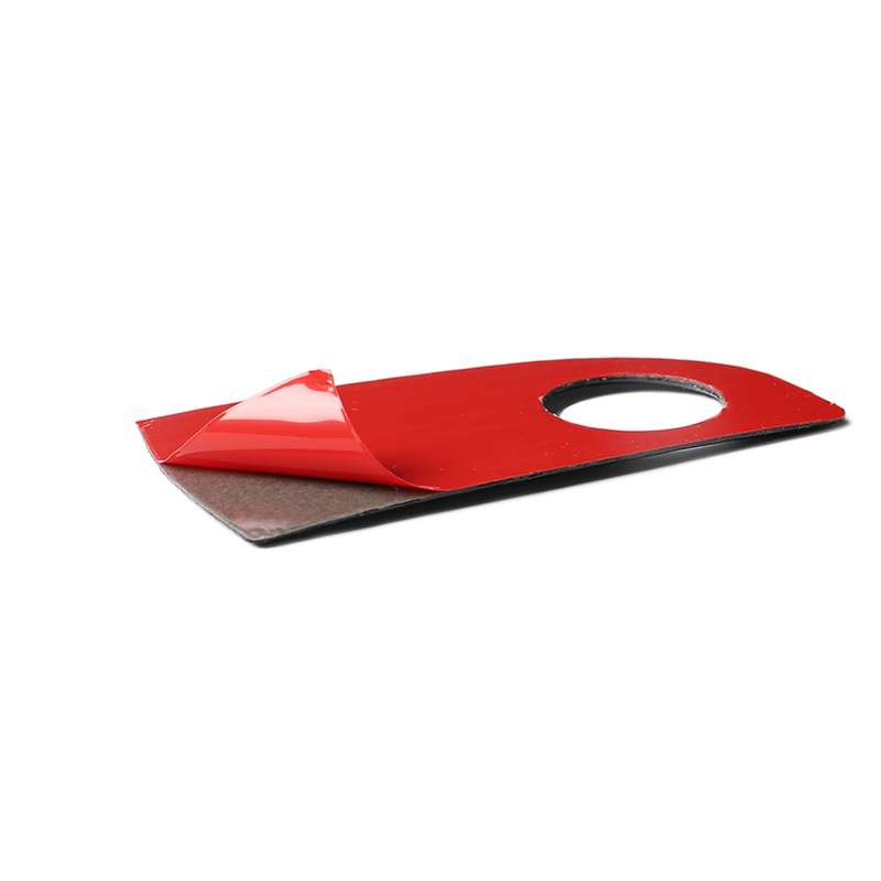 Carbon Fiber Car Co-pilot Storage Decorative Sticker for Alfa Romeo Giulia 2017-2019,Left Drive (Red