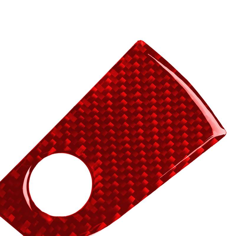 Carbon Fiber Car Co-pilot Storage Decorative Sticker for Alfa Romeo Giulia 2017-2019,Right Drive (Re