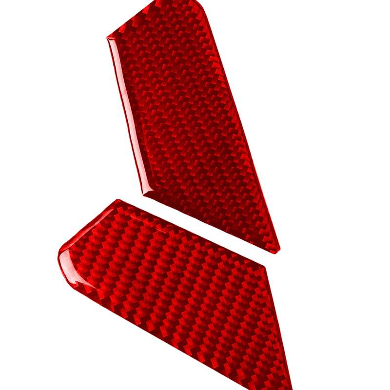 4 PCS / Set Carbon Fiber Car Inner Door Bowl Decorative Sticker for Alfa Romeo Giulia 2017-2019,Left