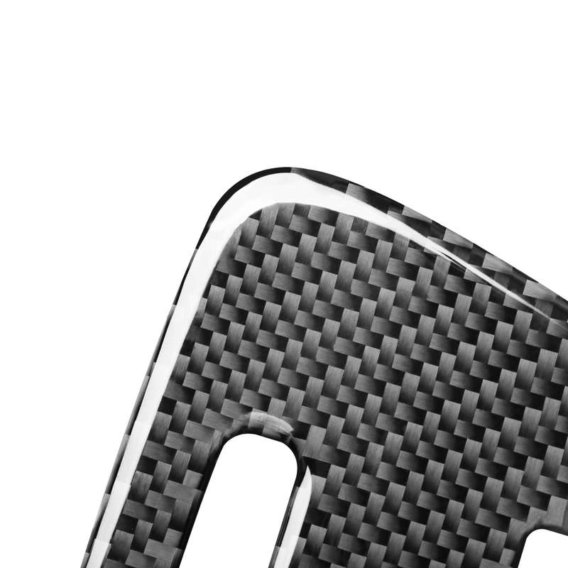 Carbon Fiber Car Central Control CD Panel Decorative Sticker for Audi Q3 2013-2018,Left and Right Dr