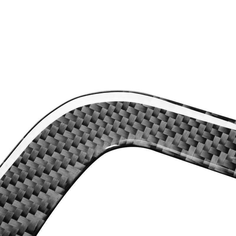 2 PCS / SetCarbon Fiber Car Gear Panel Decorative Sticker for Audi Q3 2013-2018,Left and Right Drive