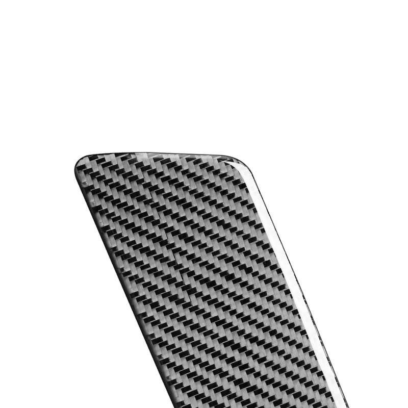 Carbon Fiber Car Co-pilot Trim Decorative Sticker for Audi Q3 2013-2018,Right Drive