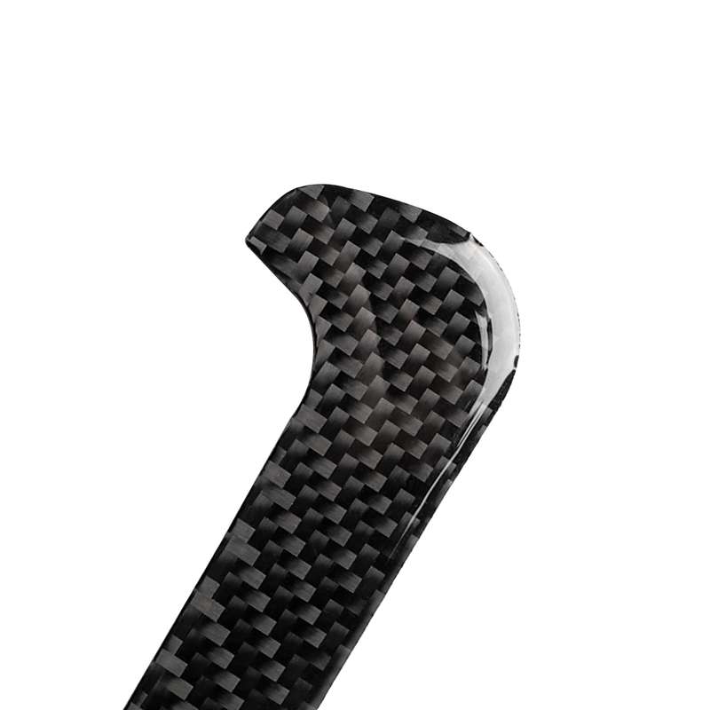 Carbon Fiber Car Central Control Strip Decorative Sticker for Volkswagen Golf 6 2008-2012, Left Driv