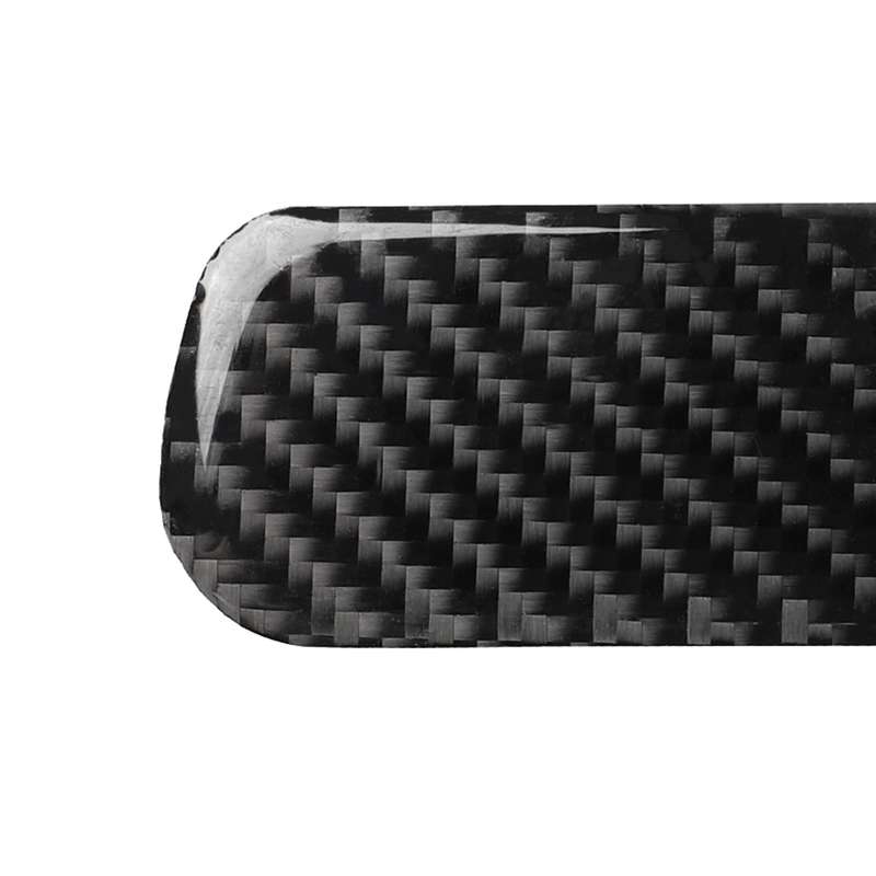 Carbon Fiber Car Central Control Strip Decorative Sticker for Volkswagen Golf 6 2008-2012, Left Driv