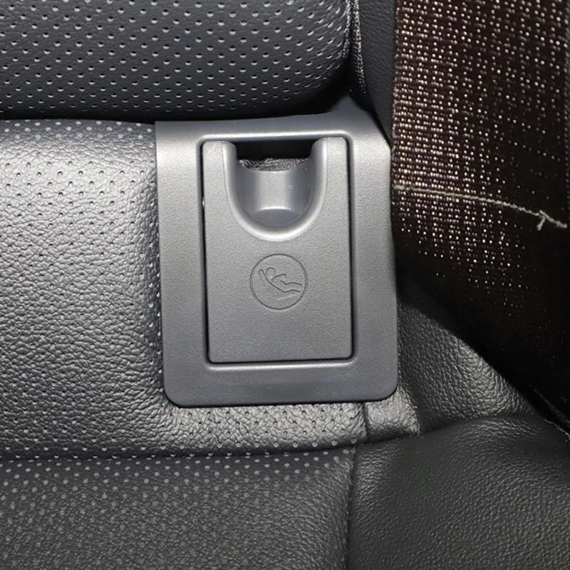 For Toyota Camry 2017- Car Rear Child ISOFIX Switch Seat Safety Cover Assembly 2059200513 (Black)