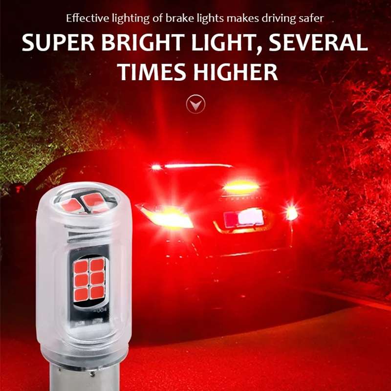 2pcs 1156 DC12V / 2.16W / 0.18A / 480LM Car LED Turn Signal Light(Red Light)