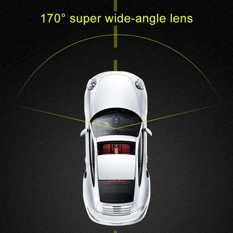 F9 Car Front and Inner Dual Camera HD Infrared Night Vision Car Driving Recorder