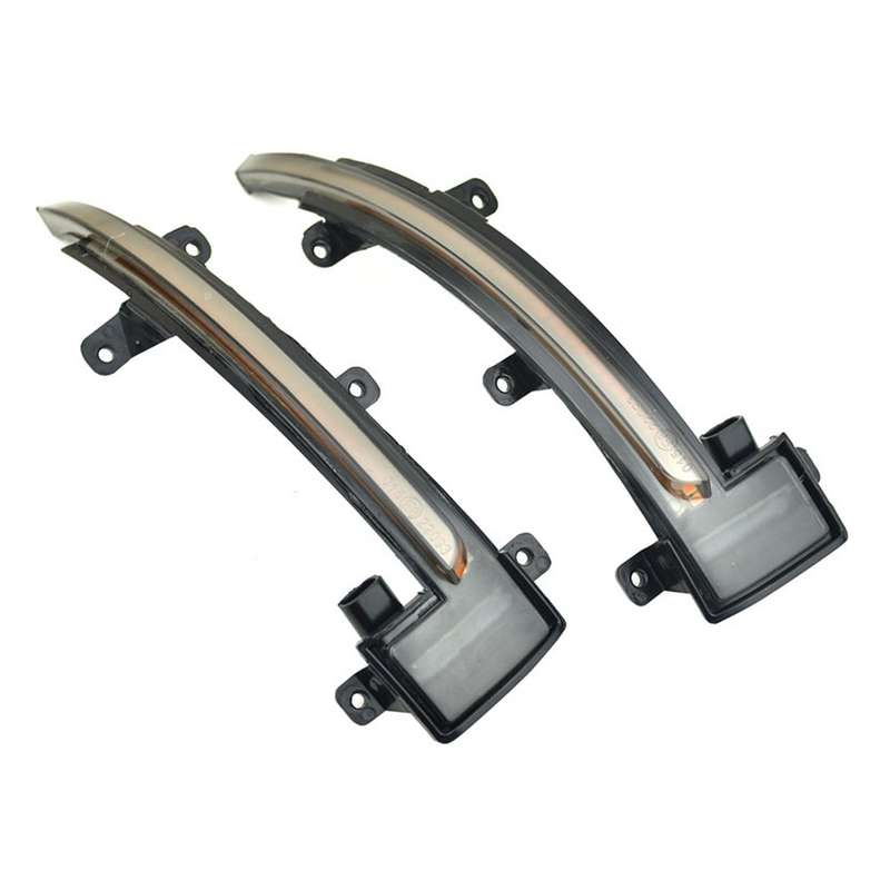 1 Pair For Audi TT MK2 2007-2014 Car Dynamic LED Turn Signal Light Rearview Mirror Flasher Water Bli