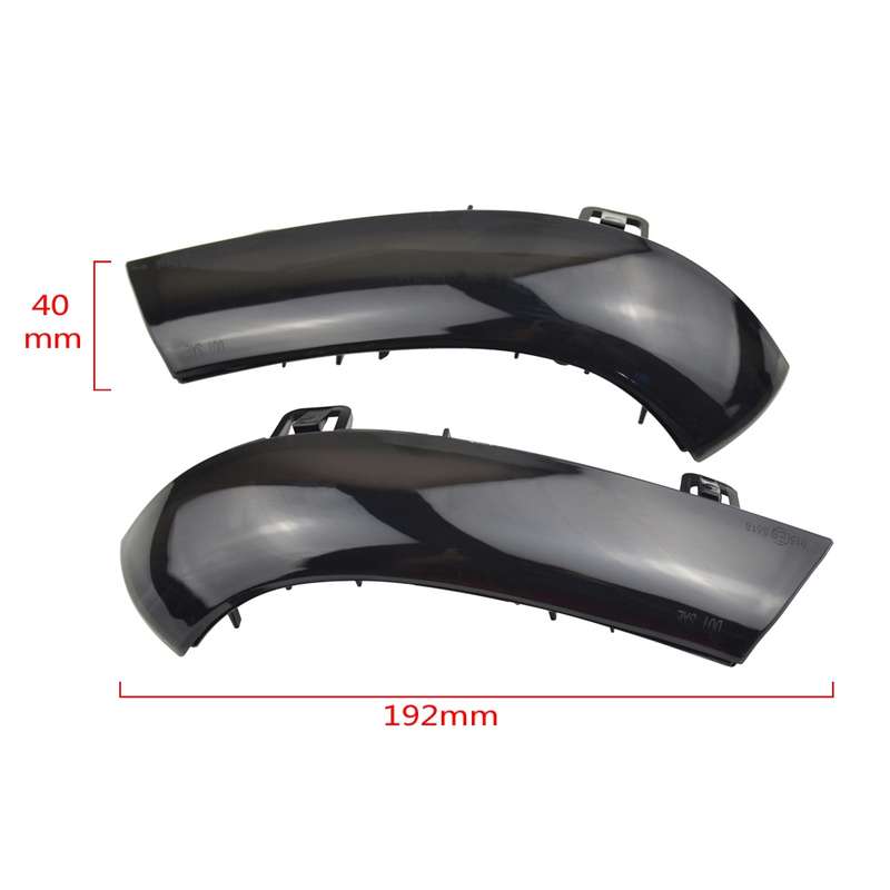 2pcs For Volkswagen Golf 5 MK5 2003-2008 Car Dynamic LED Turn Signal Light Rearview Mirror Flasher W