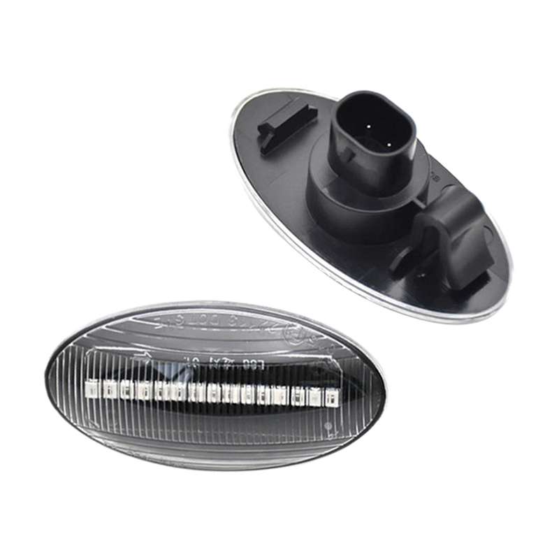 2pcs For Suzuki Grand Vitara JT 2005-2012 Car Dynamic LED Fender Side Light (Transparent)