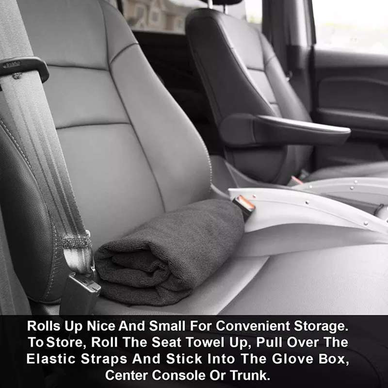 Car Universal Waterproof Anti-skid Seat Cover (Black)