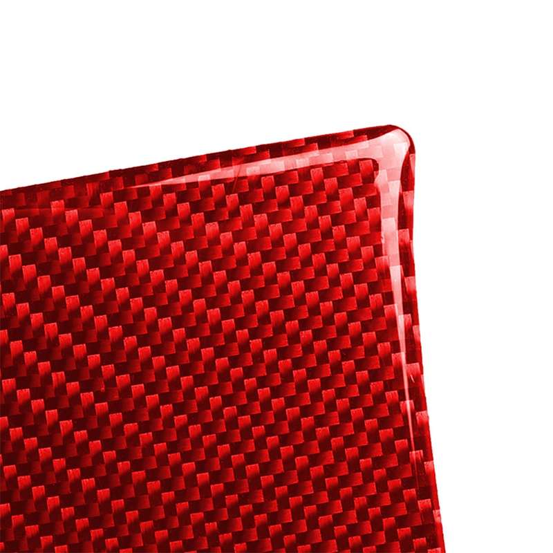 Car Carbon Fiber Rear Debris Cover Decorative Sticker for Honda Tenth Generation Civic 2016-2019, Le