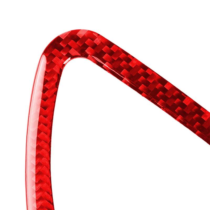 Car Carbon Fiber Inside Door Wrist Frame Decorative Sticker for Honda Tenth Generation Civic 2016-20