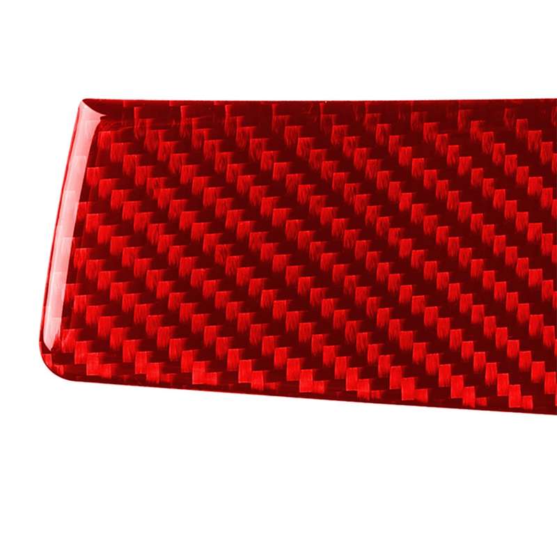 Car Carbon Fiber Central Control Left Decorative Sticker for Honda Tenth Generation Civic 2016-2019,