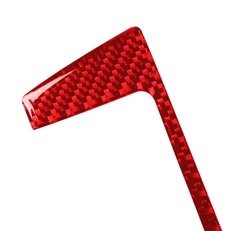 Car Carbon Fiber Headlight Switch Panel Decorative Sticker for Honda Tenth Generation Civic 2016-201