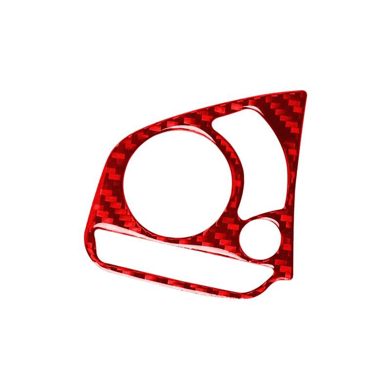 Car Carbon Fiber Steering Wheel Button Middle Configuration Decorative Sticker for Honda Tenth Gener